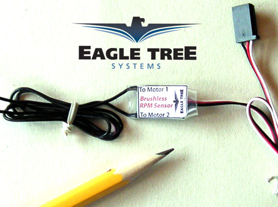 Eagle Tree SENSOR RPM Motores Brushless